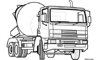 Land Transportation Coloring Pages