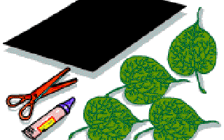 Make a Card of Webbed Veins