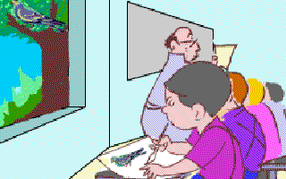 Pablo the Pigeon Painter