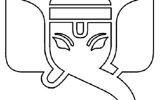 Lord Ganesha Coloring Pages for kids