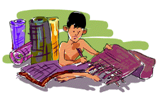 Former Child Worker Visits Clinton